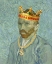 Picture of SELF PORTRAIT IN AQUA - VINCENT VAN GOGH - REDUX