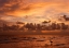Picture of FORT MYERS BEACH SUNSET 9708
