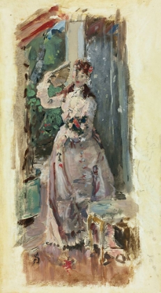 Picture of THE CORNER OF THE BALCONY 1877