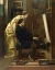 Picture of THE PAINTER AND HIS MODEL 1855