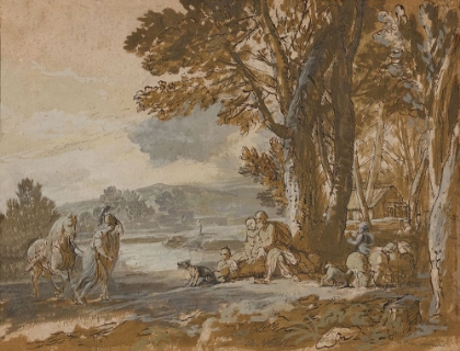 Picture of A CLASSICAL LANDSCAPE