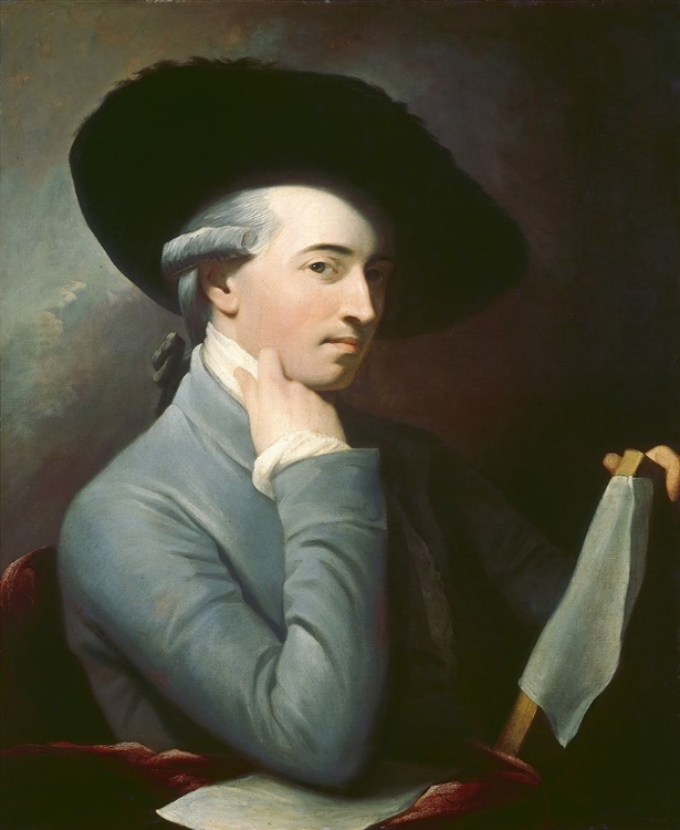 Picture of BENJAMIN WEST PORTRAIT 1776