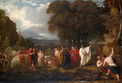 Picture of CICERO DISCOVERING THE TOMB OF ARCHIMEDES 1804