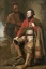 Picture of COLONEL GUY JOHNSON AND KARONGHYONTYE CAPTAIN DAVID HILL 1776
