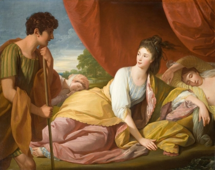 Picture of CYMON AND IPHIGENIA 1773