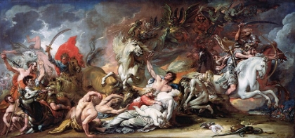 Picture of DEATH ON THE PALE HORSE 1796