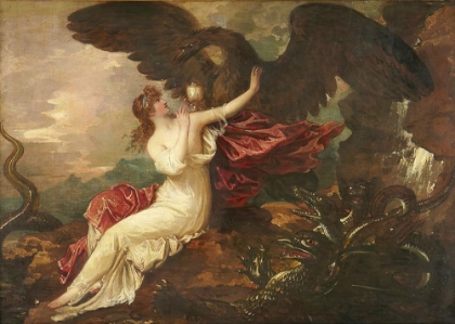 Picture of EAGLE BRINGING CUP TO PSYCHE 1802