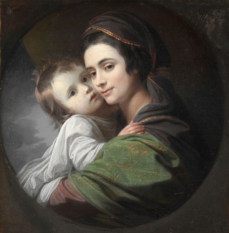 Picture of ELIZABETH SHEWELL WEST AND HER SON, RAPHAEL 1770