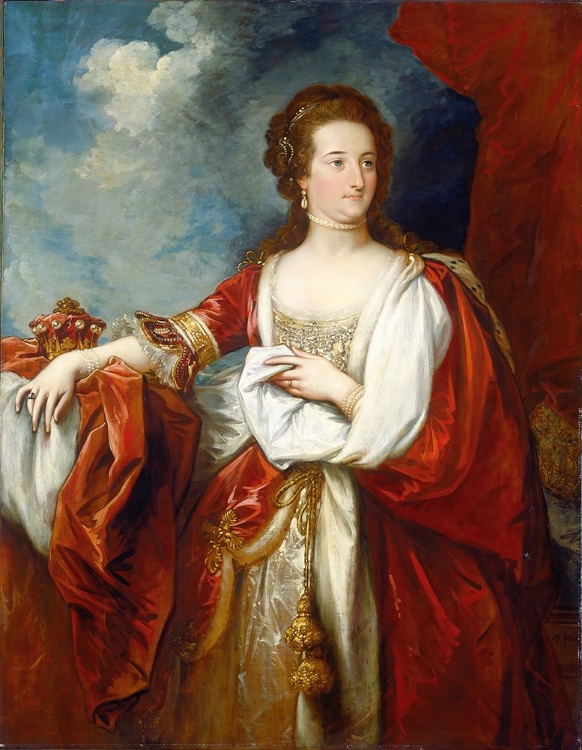 Picture of ELIZABETH, COUNTESS OF EFFINGHAM 1797