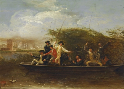 Picture of GENTLEMEN FISHING 1794