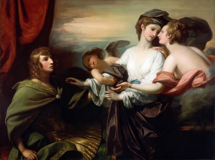 Picture of HELEN BROUGHT TO PARIS 1776