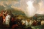 Picture of JOSHUA PASSING THE RIVER JORDAN WITH THE ARK OF THE COVENANT 1800