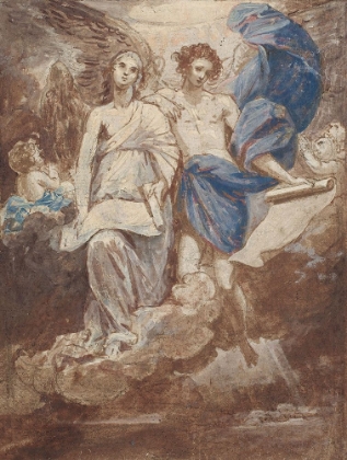 Picture of STUDY FOR A PAINTING OF THE ANGELS APPEARING TO THE SHEPHERDS, 1774