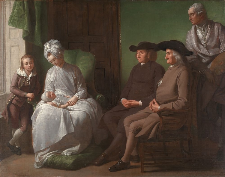 Picture of THE ARTIST AND HIS FAMILY 1772