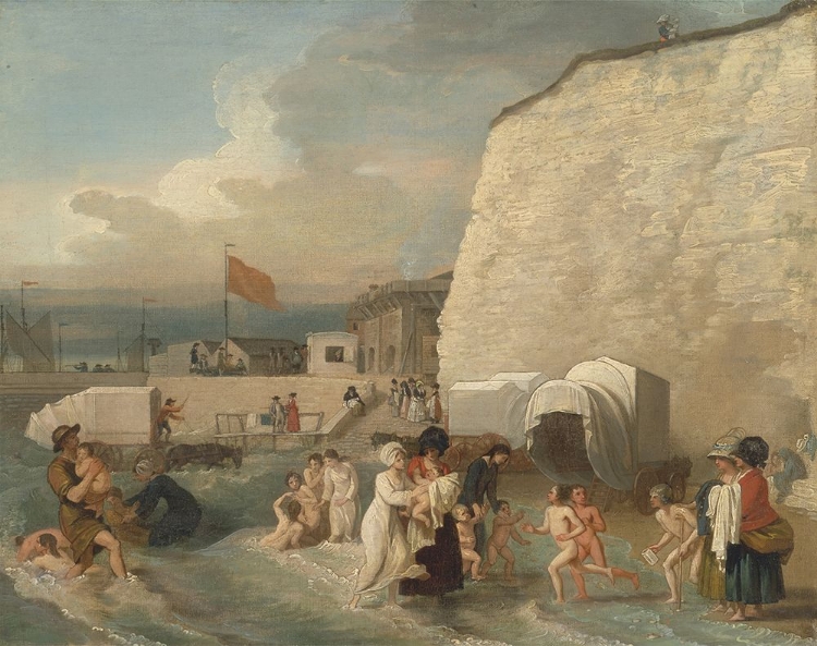 Picture of THE BATHING PLACE AT RAMSGATE 1788