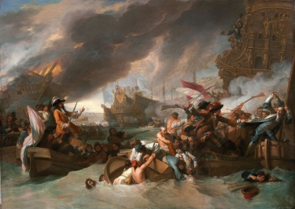 Picture of THE BATTLE OF LA HOGUE 1778