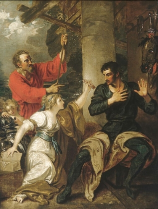 Picture of THE DAMSEL AND ORLANDO 1793