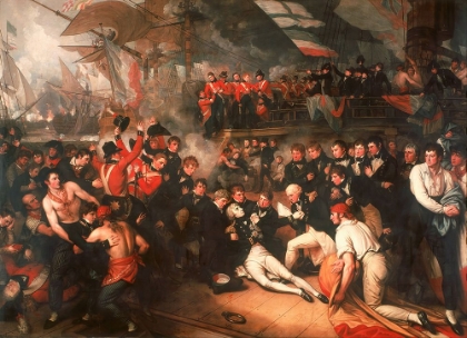 Picture of THE DEATH OF NELSON 1806