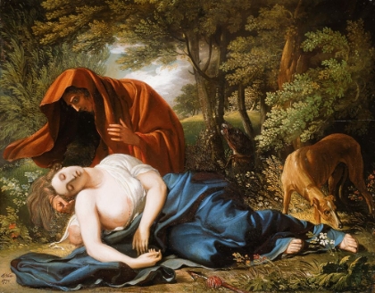 Picture of THE DEATH OF PROCRIS 1770