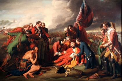 Picture of THE DEATH OF GENERAL WOLFE 1770