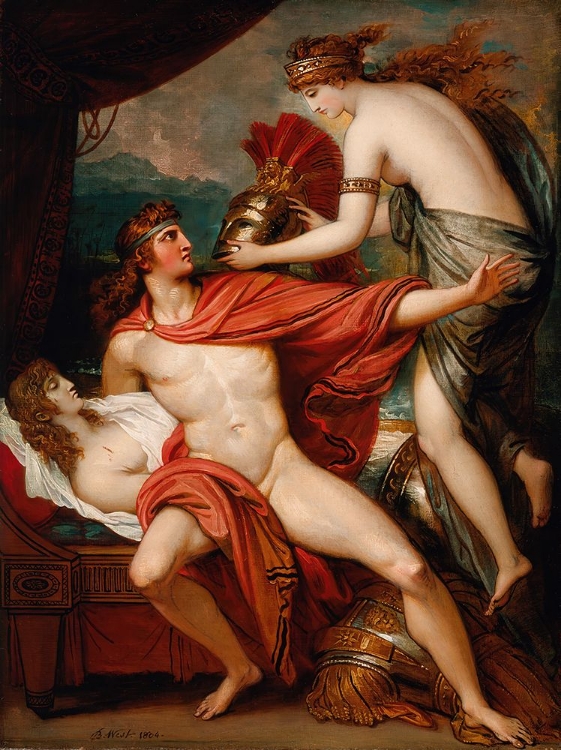 Picture of THETIS BRINGING THE ARMOR TO ACHILLES 1804