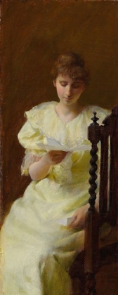 Picture of LADY IN YELLOW 1893