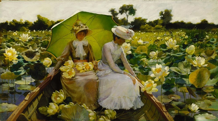 Picture of LOTUS LILIES 1888