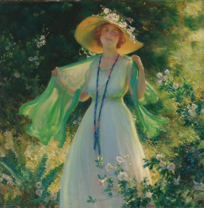 Picture of PATH OF FLOWERS 1919