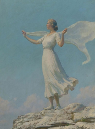 Picture of THE SOUTH WIND, THE BREEZY DAY 1917