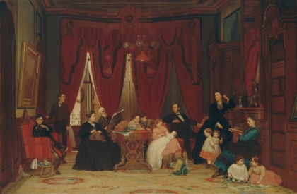 Picture of THE HATCH FAMILY 1870