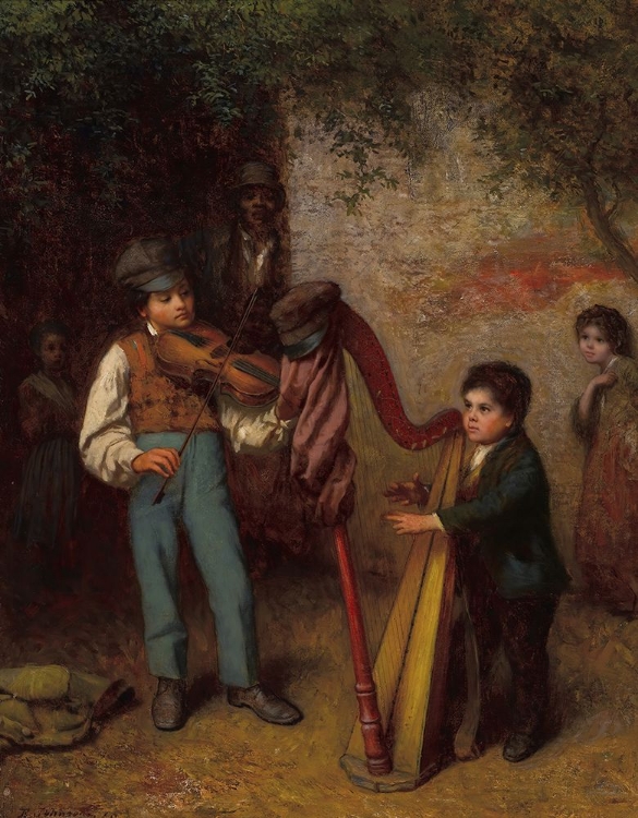 Picture of THE YOUNG MUSICIANS 1862