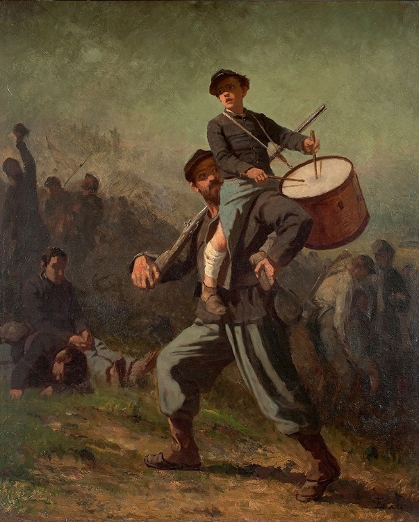 Picture of WOUNDED DRUMMER BOY 1869