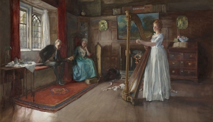 Picture of AN OLD SONG 1885