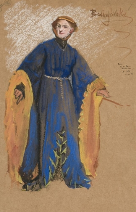 Picture of BOLINGBROKE, COSTUME SKETCH FOR KING RICHARD II
