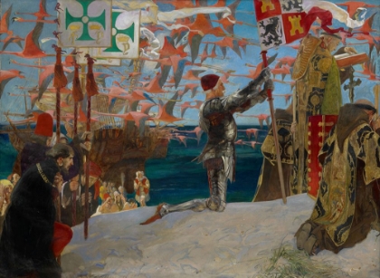 Picture of COLUMBUS IN THE NEW WORLD 1906
