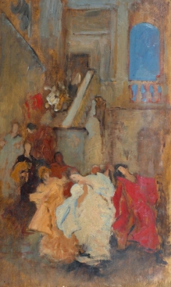 Picture of COMPOSITIONAL STUDY, POSSIBLY FOR A MEASURE 1897