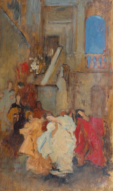 Picture of COMPOSITIONAL STUDY, POSSIBLY FOR A MEASURE 1897