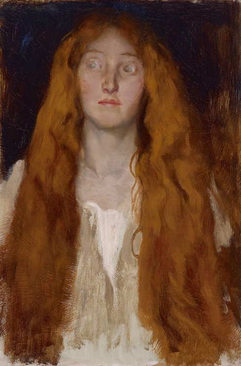 Picture of FIGURE STUDY OF OPHELIA, FOR THE PLAY SCENE, HAMLET, ACT III, SCENE II 1896