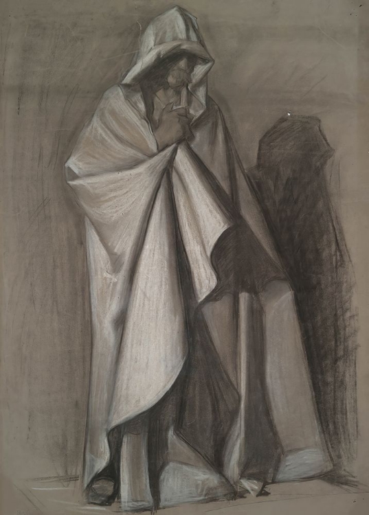 Picture of JOSEPH OF ARIMATHEA, FIGURE STUDY FOR THE ARTHURIAN ROUND TABLE