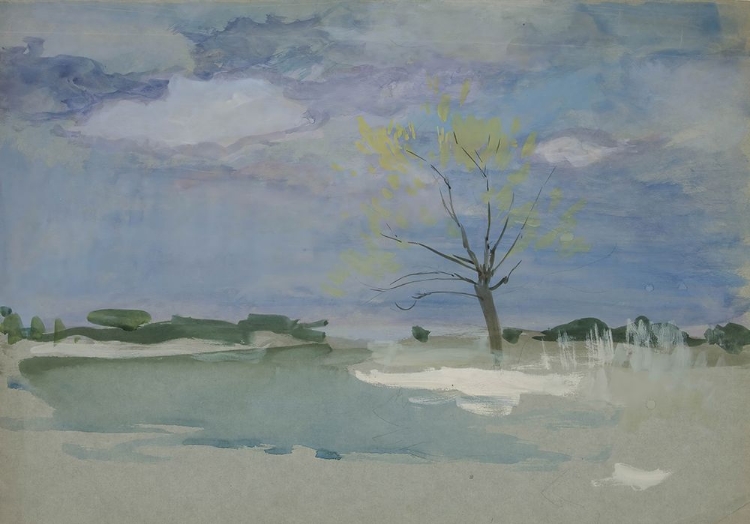 Picture of LANDSCAPE WITH TREE