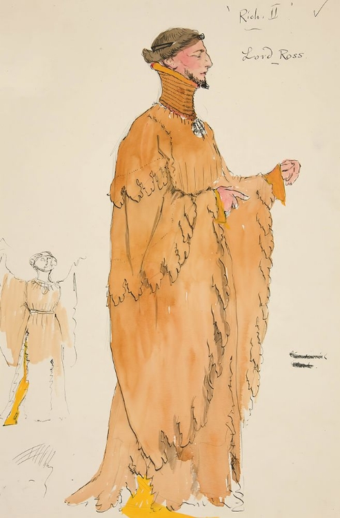 Picture of LORD ROSS, COSTUME SKETCH FOR HENRY IRVINGS PLANNED PRODUCTION OF KING RICHARD II