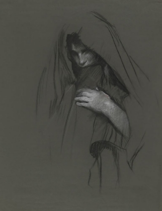 Picture of MARY, THE WIFE OF CLEOPHAS, STUDY FOR THE THREE MARYS