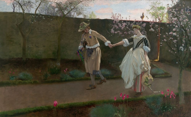 Picture of MAY DAY MORNING 1890