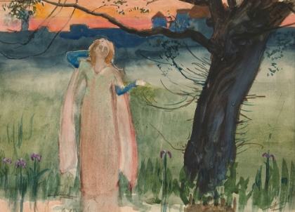 Picture of OPHELIA BY THE BROOK ACT IV, SCENE VII, HAMLET
