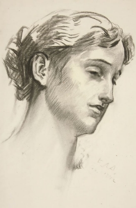 Picture of PORTRAIT OF A YOUNG WOMAN