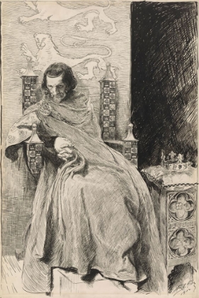 Picture of SKETCH FOR KING JOHN
