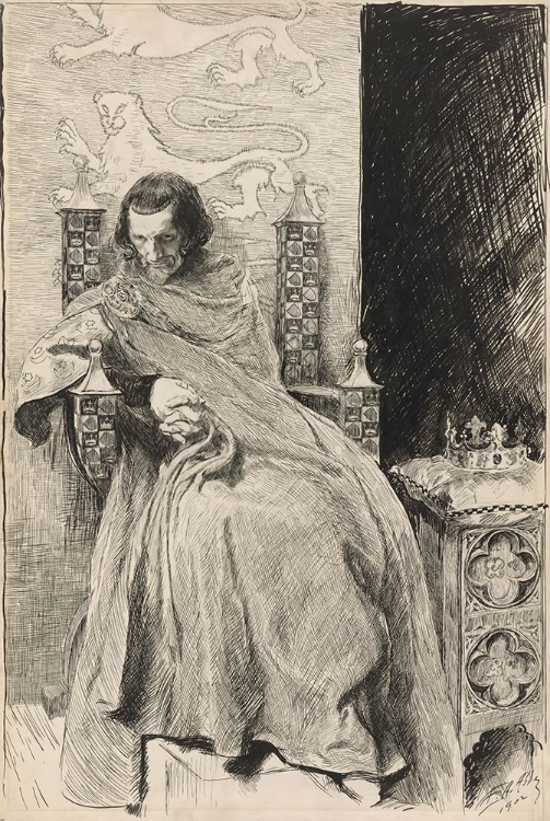 Picture of SKETCH FOR KING JOHN