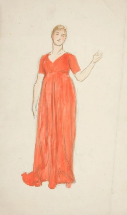 Picture of SKETCH OF A WOMAN – COSTUME STUDY FOR A PLAY