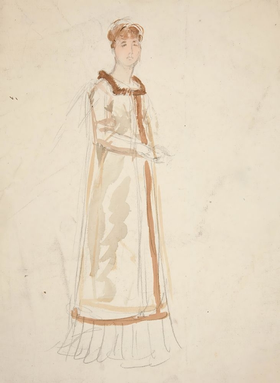 Picture of SKETCH OF A WOMAN – STUDY FOR A PLAY