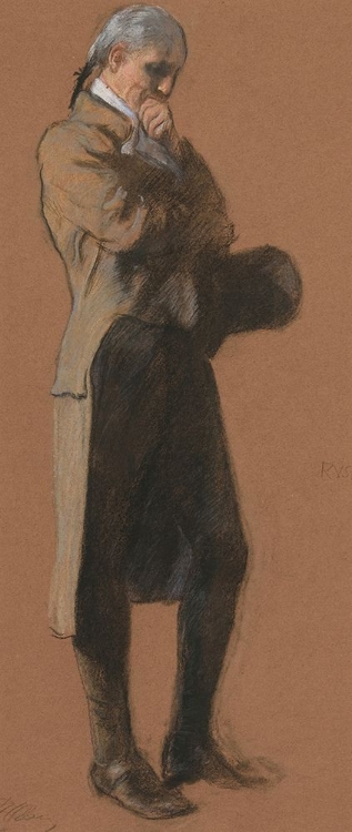 Picture of STUDY FOR FIGURE OF DR. BENJAMIN RUSH, IN APOTHEOSIS OF PENNSYLVANIA